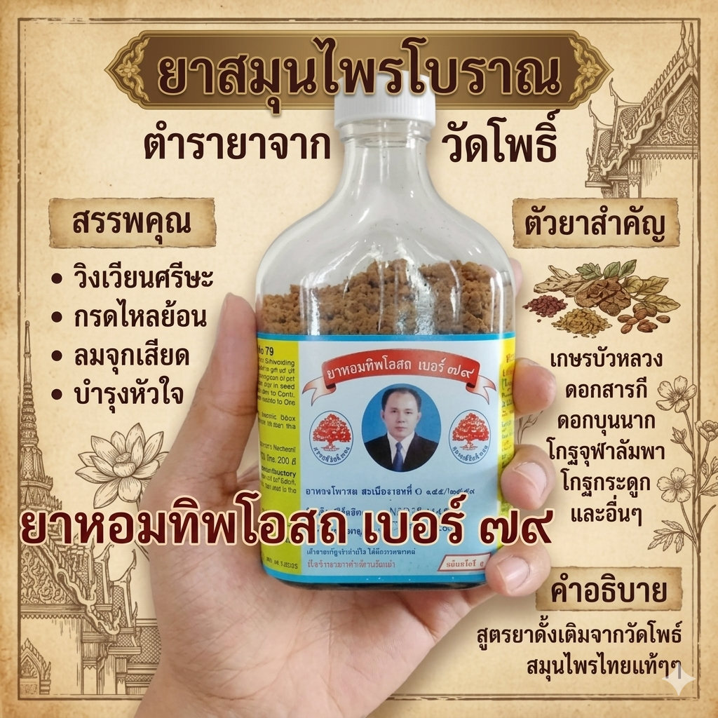 ยาหอมทิพโอสถเบอร์79